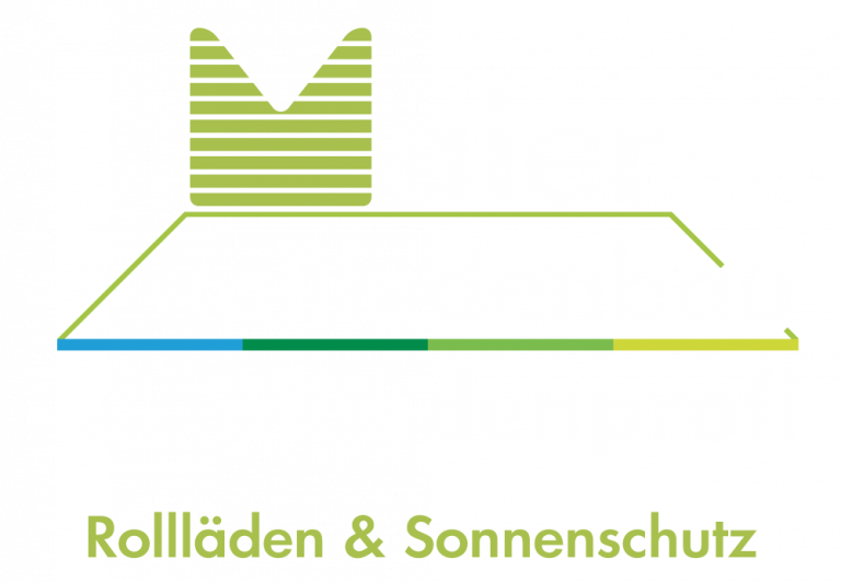 Maier Rollladenbau - der rollladenprofi - Rollläden & Sonnenschutz - Logo weiß